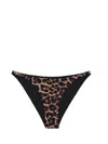 Anine Bing Leopard-print Bikini Bottom Bellamy