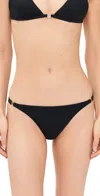 Anine Bing Bellamy Bikini Bottoms Black In Black