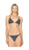 Anine Bing Bellamy Bikini Top In Black