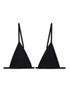 Anine Bing Brielle Bikini Top In Black In Black