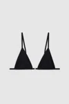 Anine Bing Brielle Bikini Top In Black In Black