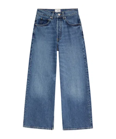 ANINE BING BELT-LOOP JEANS