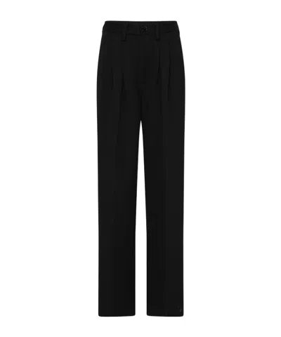 Anine Bing Belt Loops Slacks In Black