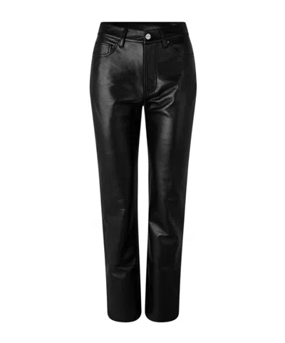 Anine Bing Belt Loops Slacks In White