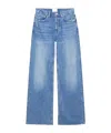 Anine Bing Belt Ring Denim Trousers In Blue