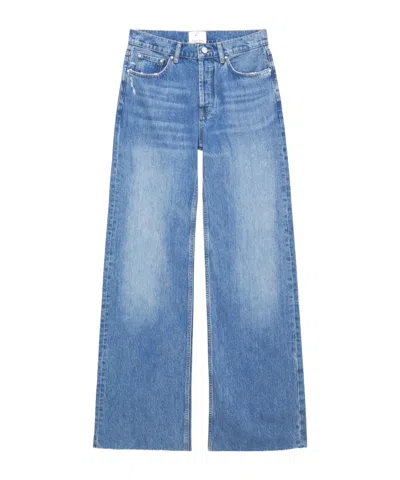 ANINE BING ANINE BING HUGH LOGO PATCH JEANS