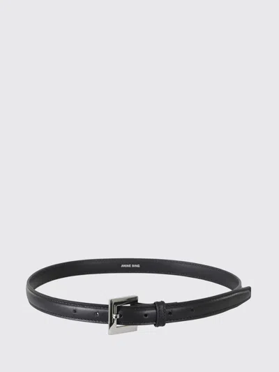 Anine Bing Belt Woman In Black
