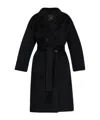ANINE BING BELTED DOUBLE-BREASTED COAT