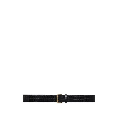 Anine Bing Belts In Black