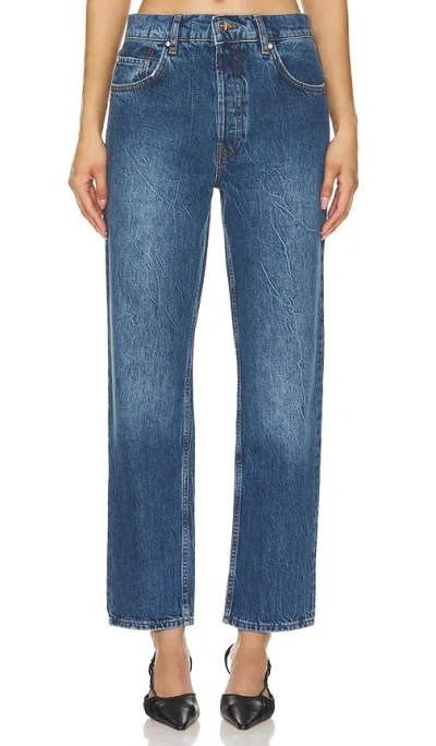 Anine Bing Jeans Benson In Washed Blue