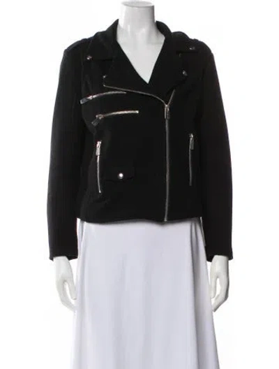 Pre-owned Anine Bing Biker Jacket In Black