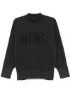 Anine Bing Bradie Sweatshirt Bing In Nero