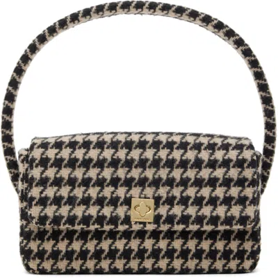 Anine Bing Black & Beige Nico Bag