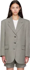 Anine Bing Sara Blazer In Gray