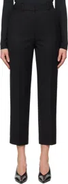 ANINE BING BLACK BLAINE TROUSERS