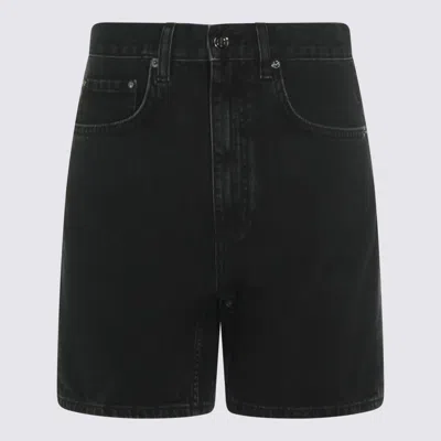 Anine Bing Black Cotton Shorts
