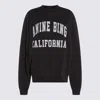 Anine Bing Miles Relaxed-fit Oversized Cotton Sweatshirt With Contrasting Logo