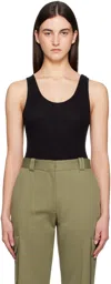 Anine Bing August Tank In Black In Black