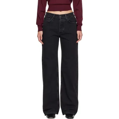 Anine Bing Black Hugh 34 Jeans