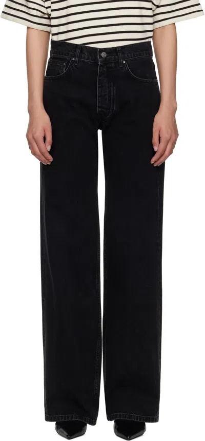 Anine Bing Black Hugh Jeans