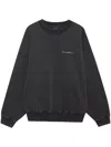 Anine Bing Jaci Printed Cotton-jersey Sweatshirt