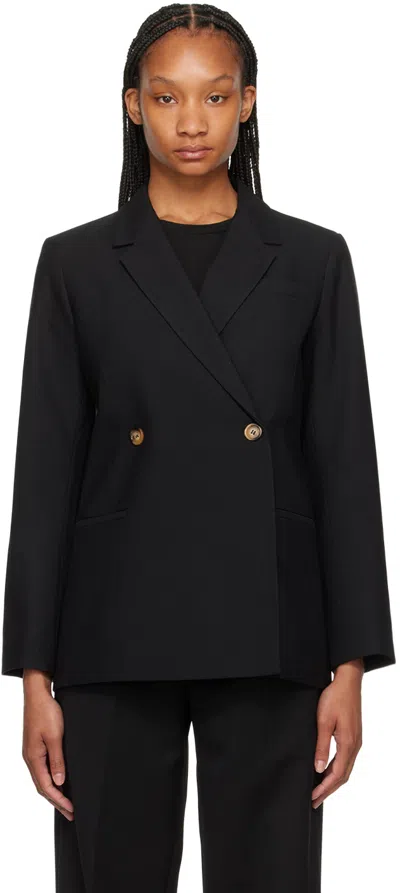 Anine Bing Black Kaia Blazer