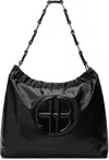Anine Bing Annie Bing Kate Leather Shoulder Bag In Black
