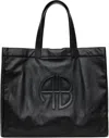 Anine Bing Black Large Rio Tote In Black
