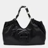 Anine Bing Womens Kate Leather Tote Bag Black