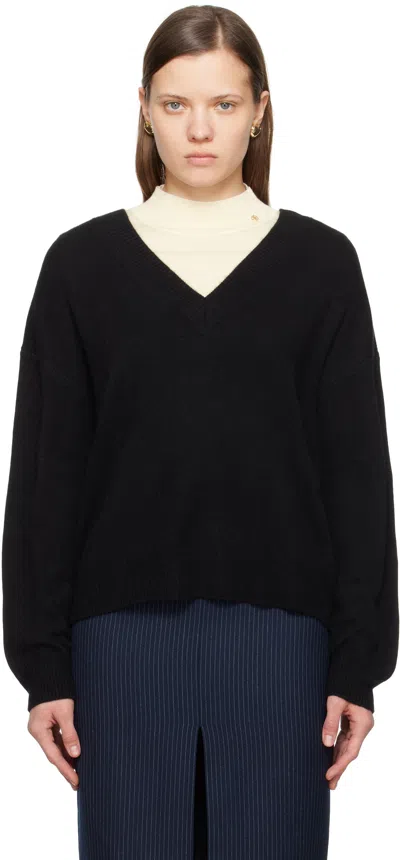 Anine Bing Black Lee Sweater