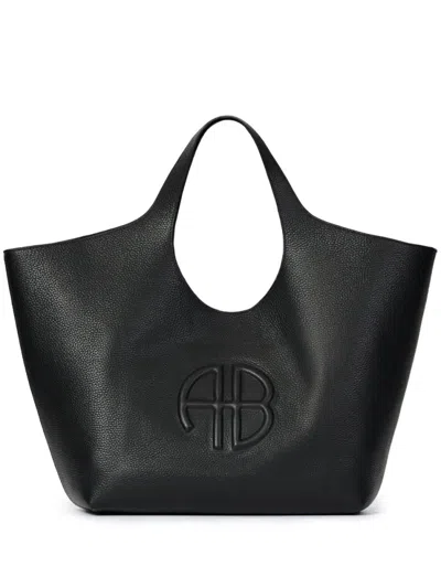 Anine Bing Black Lili Tote