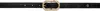 Anine Bing Black Mara Belt In Black