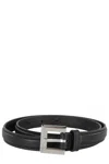Anine Bing Black Nicola Belt In Black