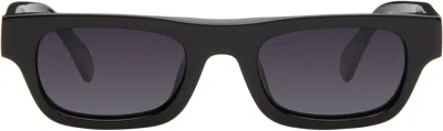 Anine Bing Black Otis Sunglasses