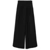 Anine Bing Black Lou Palazzo Trousers In Black