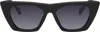 Anine Bing Black Paris Sunglasses In Black