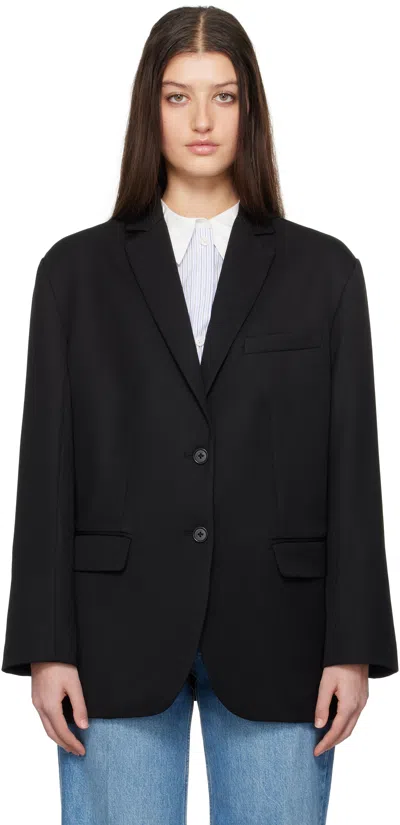 Anine Bing Women's Quinn Blazer Black