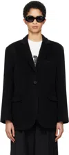 Anine Bing Black Quinn Blazer In Black