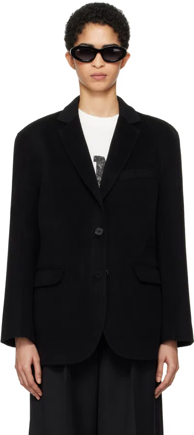 Anine Bing Black Quinn Blazer