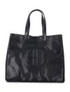 Anine Bing Black Rio Large Tote In Black