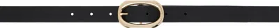 ANINE BING BLACK SIGNATURE LINK BELT