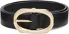 Anine Bing Black Signature Link Belt In Black