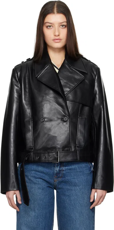 Anine Bing Simone Jacket In Black