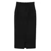 Anine Bing Bar Silk Skirt In Black In Black