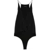 Anine Bing Black Cross-body In Stretch Fabric