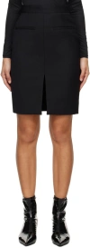 Anine Bing Black Vena Miniskirt In Black