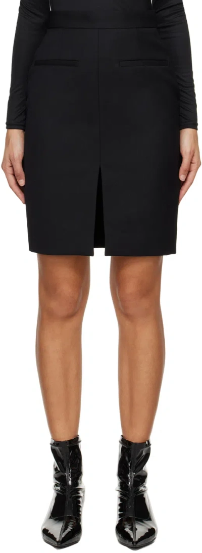 Anine Bing Black Vena Miniskirt