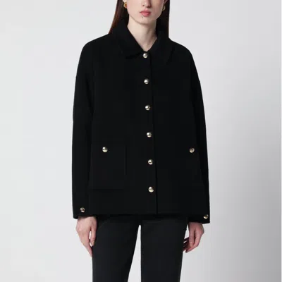 Anine Bing Black Wool And Cashmere Jacket