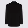 Anine Bing Black Wool Blazer In Black