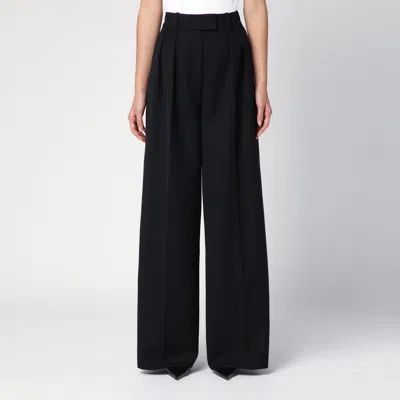 Anine Bing Black Wool Blend Carrie Trousers